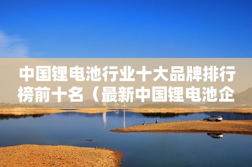 中国锂电池行业十大品牌排行榜前十名（最新中国锂电池企业前十名排名情况）