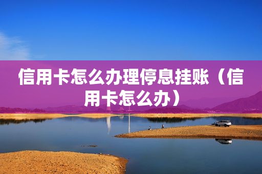 信用卡怎么办理停息挂账（信用卡怎么办）