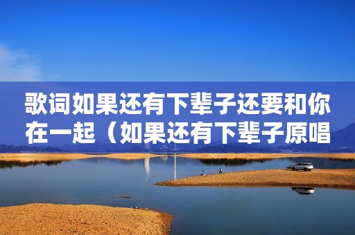 歌词如果还有下辈子还要和你在一起（如果还有下辈子原唱）