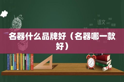 名器什么品牌好（名器哪一款好）