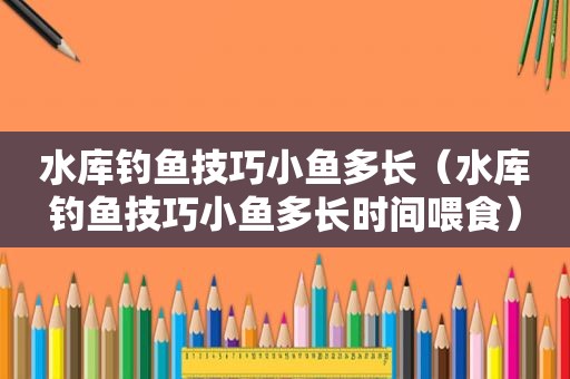 水库钓鱼技巧小鱼多长（水库钓鱼技巧小鱼多长时间喂食）