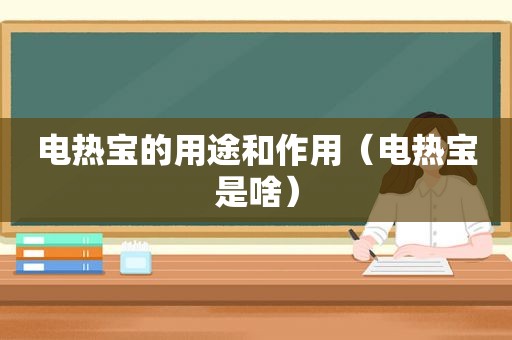 电热宝的用途和作用（电热宝是啥）