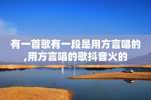 有一首歌有一段是用方言唱的,用方言唱的歌抖音火的