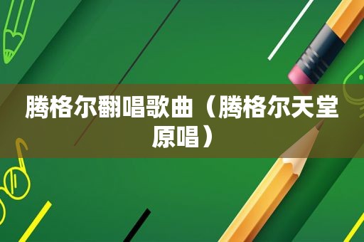 腾格尔翻唱歌曲（腾格尔天堂原唱）