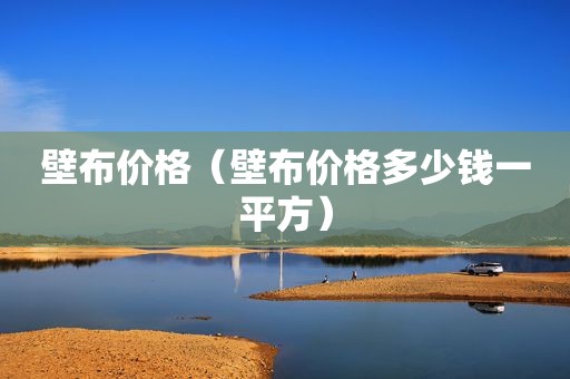 壁布价格（壁布价格多少钱一平方）