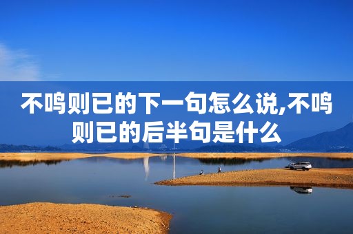 不鸣则已的下一句怎么说,不鸣则已的后半句是什么