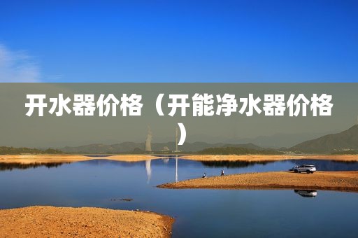 开水器价格（开能净水器价格）