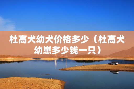 杜高犬幼犬价格多少（杜高犬幼崽多少钱一只）