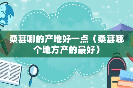 桑葚哪的产地好一点（桑葚哪个地方产的最好）