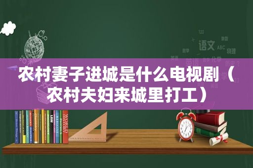 农村妻子进城是什么电视剧（农村夫妇来城里打工）