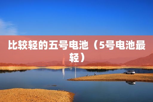 比较轻的五号电池（5号电池最轻）