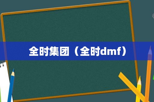 全时集团（全时dmf）