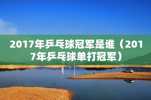 2017年乒乓球冠军是谁（2017年乒乓球单打冠军）