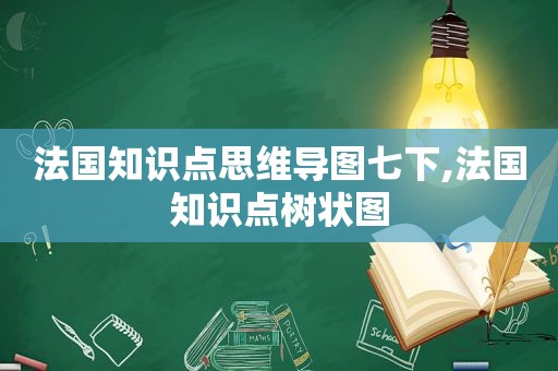 法国知识点思维导图七下,法国知识点树状图