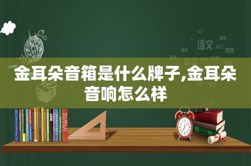 金耳朵音箱是什么牌子,金耳朵音响怎么样