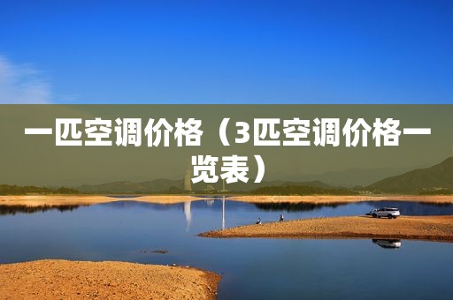 一匹空调价格（3匹空调价格一览表）