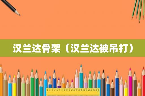 汉兰达骨架（汉兰达被吊打）