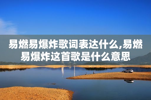 易燃易爆炸歌词表达什么,易燃易爆炸这首歌是什么意思