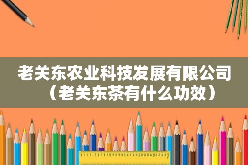 老关东农业科技发展有限公司（老关东茶有什么功效）