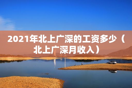 2021年北上广深的工资多少（北上广深月收入）