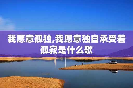 我愿意孤独,我愿意独自承受着孤寂是什么歌