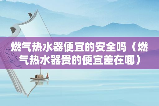 燃气热水器便宜的安全吗（燃气热水器贵的便宜差在哪）
