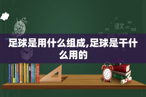 足球是用什么组成,足球是干什么用的