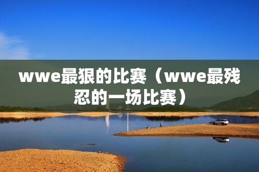 wwe最狠的比赛（wwe最残忍的一场比赛）