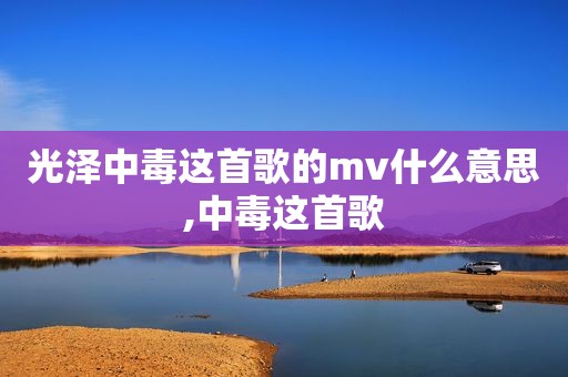 光泽中毒这首歌的mv什么意思,中毒这首歌
