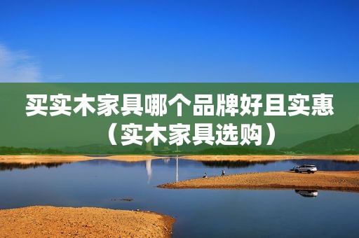 买实木家具哪个品牌好且实惠（实木家具选购）