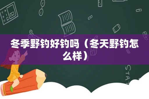 冬季野钓好钓吗（冬天野钓怎么样）