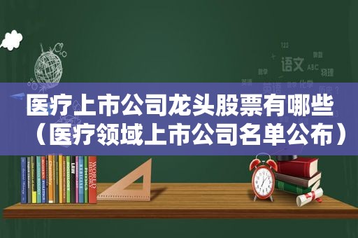 医疗上市公司龙头股票有哪些（医疗领域上市公司名单公布）