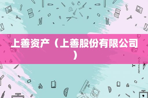 上善资产（上善股份有限公司）