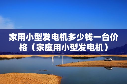 家用小型发电机多少钱一台价格（家庭用小型发电机）