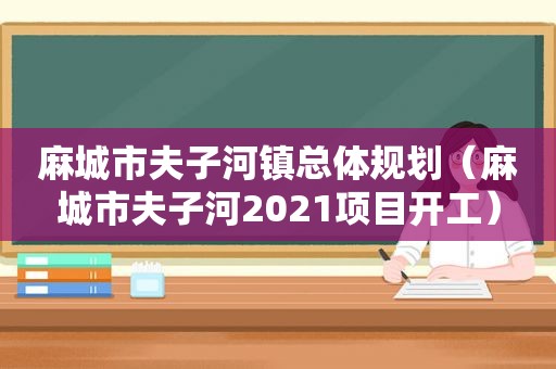 麻城市夫子河镇总体规划（麻城市夫子河2021项目开工）