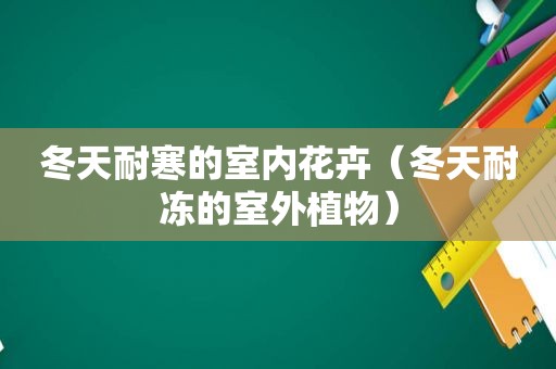 冬天耐寒的室内花卉（冬天耐冻的室外植物）