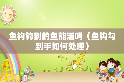 鱼钩钓到的鱼能活吗（鱼钩勾到手如何处理）