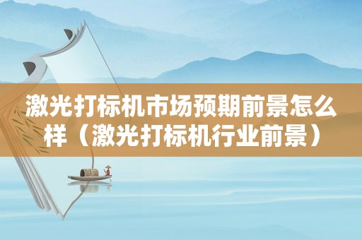 激光打标机市场预期前景怎么样（激光打标机行业前景）