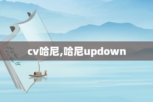 cv哈尼,哈尼updown