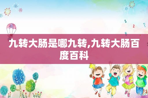 九转大肠是哪九转,九转大肠百度百科