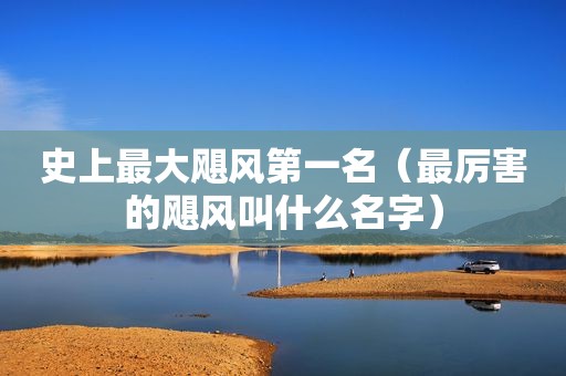 史上最大飓风第一名（最厉害的飓风叫什么名字）