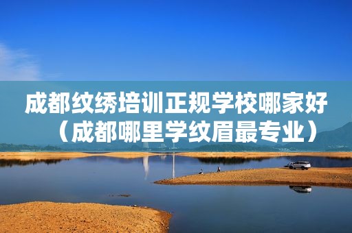 成都纹绣培训正规学校哪家好（成都哪里学纹眉最专业）