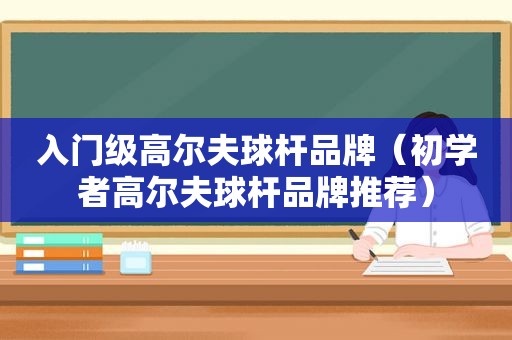 入门级高尔夫球杆品牌（初学者高尔夫球杆品牌推荐）