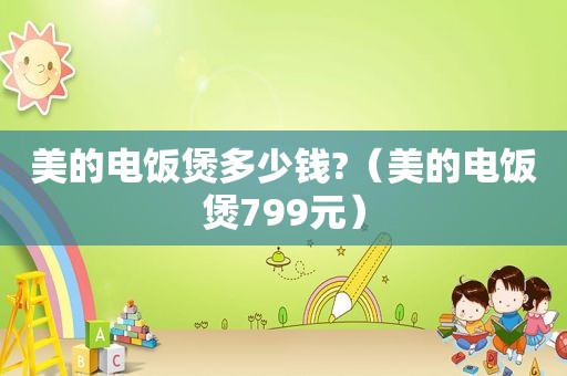 美的电饭煲多少钱?（美的电饭煲799元）