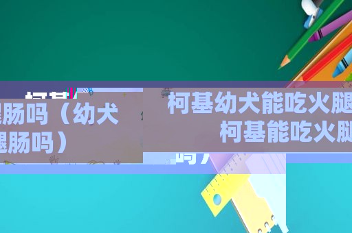 柯基幼犬能吃火腿肠吗（幼犬柯基能吃火腿肠吗）