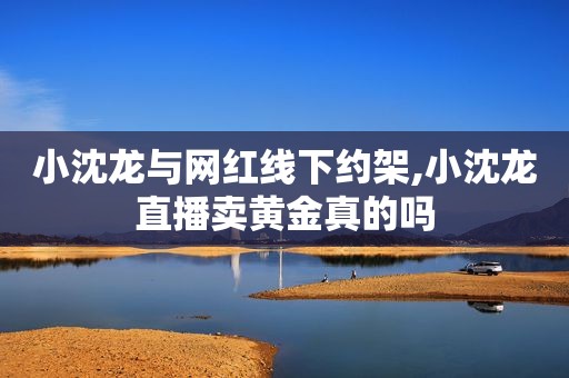 小沈龙与网红线下约架,小沈龙直播卖黄金真的吗