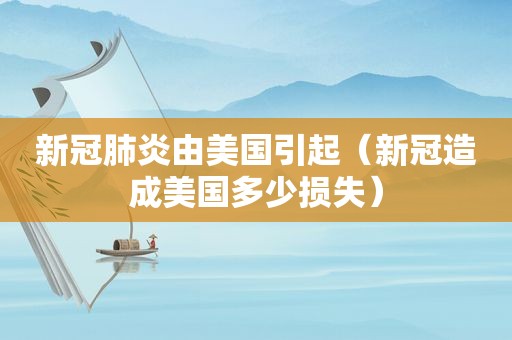 新冠肺炎由美国引起（新冠造成美国多少损失）