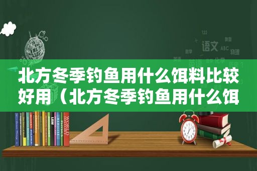 北方冬季钓鱼用什么饵料比较好用（北方冬季钓鱼用什么饵料比较好钓）