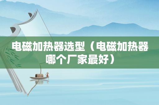 电磁加热器选型（电磁加热器哪个厂家最好）