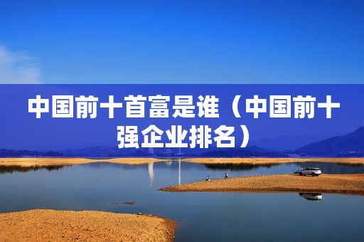 中国前十首富是谁（中国前十强企业排名）